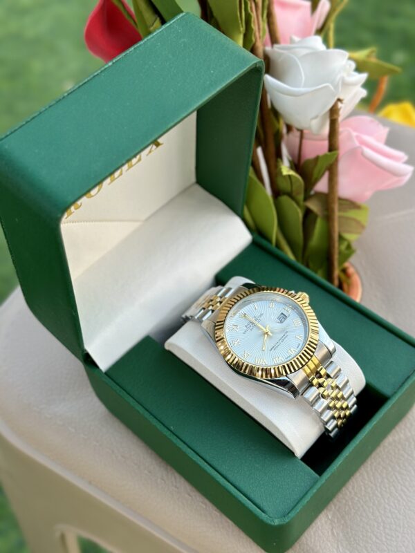 Rolex Silver Gold - Image 7