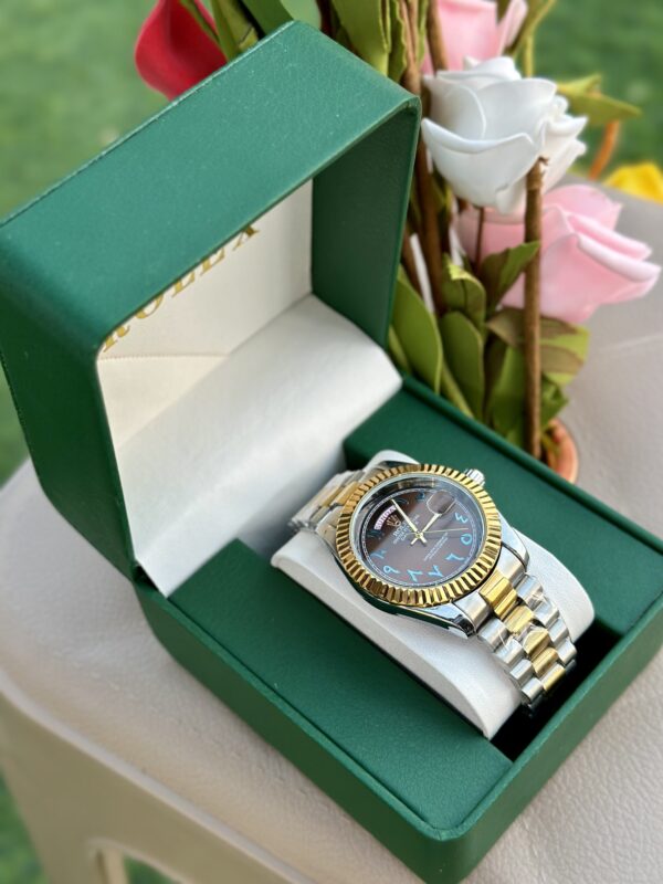 Rolex Silver Gold - Image 15